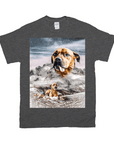 Camiseta personalizada para mascotas 'Majestic Snowy Mountain'
