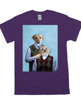 Camiseta personalizada para 2 mascotas 'Step Doggos'