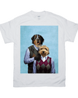 Camiseta personalizada para 2 mascotas 'Step Doggo & Doggette'