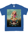 Camiseta personalizada para mascotas 'Jurassic Bark'