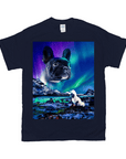 Camiseta personalizada para mascotas 'Majestic Northern Lights'