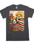 Camiseta personalizada para 2 mascotas '2 Amigos'