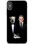 Funda personalizada para teléfono humano o mascota 'The Dogfathers'
