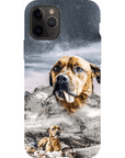 Funda para teléfono personalizada 'Majestic Snowy Mountain'