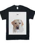 Camiseta moderna personalizada para mascotas