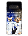 Funda personalizada para teléfono con 2 mascotas 'England Doggos'