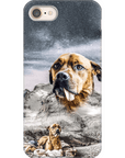 Funda para teléfono personalizada 'Majestic Snowy Mountain'