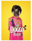 Póster Mascota personalizada 'The Doggo Beatles'