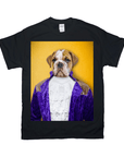 Camiseta personalizada para mascotas 'El Príncipe-Doggo'