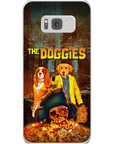 Funda personalizada para teléfono con 2 mascotas 'The Doggies'