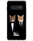 Funda personalizada para teléfono con 2 mascotas 'The Catfathers'