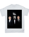 Camiseta personalizada para mascota/humano 'The Dogfathers & Dogmother'