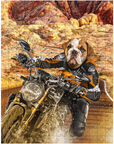 Puzzle personalizado para mascotas 'Dogati Rider'
