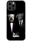 Funda personalizada para teléfono con 2 mascotas 'The Dogfathers'