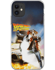 Funda personalizada para teléfono 'Bark to the Future'