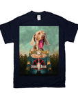 Camiseta personalizada para mascotas 'Jurassic Bark'