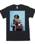 Camiseta personalizada para 2 mascotas 'Step Doggo & Doggette'