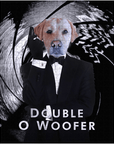 Rompecabezas personalizado para mascotas 'Double O Woofer'