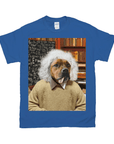 Camiseta personalizada para mascotas 'Albert Pawstein'