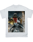 Camiseta personalizada para 2 mascotas 'Bat Dog & Robpaw'