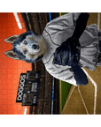 Puzzle personalizado para mascotas 'El jugador de béisbol'