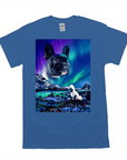 Camiseta personalizada para mascotas 'Majestic Northern Lights'