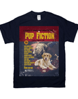 Camiseta personalizada para 2 mascotas 'Pup Fiction'