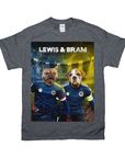 Camiseta personalizada con 2 mascotas 'Scotland Doggos'