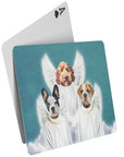 Naipes personalizados para 3 mascotas '3 Angels'