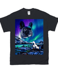 Camiseta personalizada para mascotas 'Majestic Northern Lights'