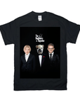 Camiseta personalizada para mascota/humano 'The Dogfathers & Dogmother'