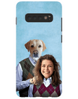 Funda para teléfono personalizada 'Step Doggo & Human (hembra)'
