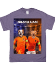Camiseta personalizada para 2 mascotas 'Holland Doggos'