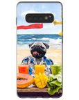 Funda para móvil personalizada 'El perro de la playa'