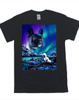 Camiseta personalizada para mascotas 'Majestic Northern Lights'
