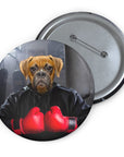 El pin personalizado del boxeador