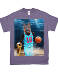 Camiseta personalizada para mascotas 'El jugador de baloncesto'