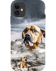 Funda para teléfono personalizada 'Majestic Snowy Mountain'