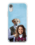 Funda para teléfono personalizada 'Step Doggo & Human (hembra)'