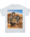 Camiseta personalizada con 3 mascotas 'The Motocross Riders'