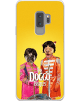 Funda personalizada para teléfono con 2 mascotas 'The Doggo Beatles'
