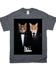 Camiseta personalizada con 2 mascotas 'The Catfathers'