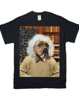 Camiseta personalizada para mascotas 'Albert Pawstein'