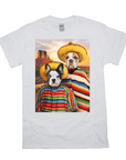 Camiseta personalizada para 2 mascotas '2 Amigos'