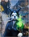 Rompecabezas personalizado para mascotas 'Dognificent'