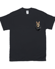 Camiseta personalizable con bolsillo para perros