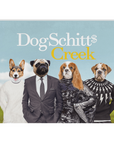 Manta personalizada para 4 mascotas 'DogSchitt's Creek'