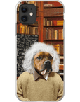 Funda para móvil personalizada 'Albert Pawstein'
