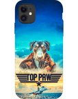 Funda para teléfono personalizada 'Top Paw'