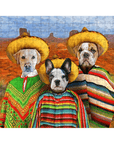 Puzzle personalizado de 3 mascotas '3 Amigos'